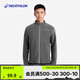 迪卡儂（DECATHLON）搖粒絨外套抓絨衣男保暖戶(hù)外運(yùn)動(dòng)加厚秋絨衣沖鋒衣內(nèi)膽 男款-全拉鏈-深灰色 L