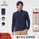 布克兄弟（BrooksBrothers）男士春夏新款棉刺繡logo針織polo衫