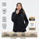 KOLON SPORT/可隆輕量羽絨服 女子防潑水防風(fēng)透濕戶(hù)外連帽鵝絨夾克- LKDJ4WN166-BK 黑色 M (165/88A)
