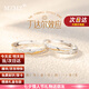 MZMZ鉑金戒指pt950白金結(jié)訂婚素圈時(shí)尚對(duì)戒情人節(jié)七夕禮物送男女友 當(dāng)/次日達(dá)-輕奢-丁達(dá)爾對(duì)戒