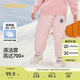 巴拉巴拉童裝兒童羽絨褲男童女童加厚褲子2024冬裝長(zhǎng)褲束腳褲208424108231
