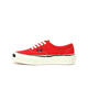 VANS KAMIYA VULCANIZE  手繪字母開(kāi)口笑低幫帆布鞋 “帆布大紅白”G11FW701-RED 36.5