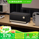 漫步者花再Evo Play便攜桌面音響 藍牙5.4高保真家用室外音響 長(cháng)續航皮革雙向立體聲 流光黑