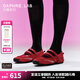 DAPHNE LAB方糖機(jī)能芭蕾鞋 瑪麗珍網(wǎng)面透氣女鞋 25年新款休閑運(yùn)動(dòng)鞋七夕 安可拉紅 【潮流穿搭】 38