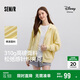 森馬（Semir）迪士尼外套女中長款連帽寬松針織衛(wèi)衣2025春休閑夾克109125108001