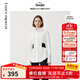 朗姿【秀場(chǎng)同款】法式氣質(zhì)顯瘦白色襯衫冬新款通勤休閑襯衣上衣女 白色 L
