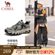 駱駝（CAMEL）【山城】男鞋戶外登山鞋網(wǎng)面透氣男士厚底跑步休閑運動鞋子 G15S342004 淺綠 四季款 42