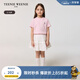 Teenie Weenie Kids小熊童裝25年夏新款女童優(yōu)雅甜美半身蛋糕裙 象牙白 130 cm