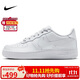 耐克NIKE板鞋女子大童空軍一號 AIR FORCE 1運動(dòng)鞋 DH2920-111白36.5