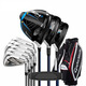 Taylormade泰勒梅高爾夫球桿套桿新款男女士SIM2 Max遠距高容錯初中級全套桿 SIM2 MAX 男女士套桿 初中級選擇 男士套桿 碳素R (3木7鐵1推1包)