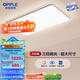 歐普（OPPLE）自建房加大呵護(hù)光LED調(diào)光調(diào)色全屋北歐后現(xiàn)代簡(jiǎn)約客廳吸頂燈臥室 【超大客廳燈】黑色三檔