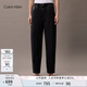 Calvin KleinJeans25春夏女士經(jīng)典美式復(fù)古潮流ck純棉洗水寬松牛仔褲47B923G 846-牛仔黑灰 27