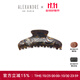 亞歷山大（ALEXANDRE DE PARIS）歐美風(fēng)抓夾極簡(jiǎn)鯊魚(yú)夾慵懶穿搭發(fā)夾7706生日禮物女士 O古銅色大號
