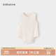 babylove嬰兒包屁衣夏季薄款莫代爾連體衣寶寶無(wú)袖背心三角爬服睡衣夏裝