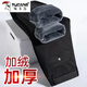 啄木鳥(niǎo)休閑褲男冬季加絨加厚青年商務(wù)男裝寬松直筒彈力男褲帶絨中年長(cháng)褲 8018R黑色加絨 2XL -32/(130-140斤)