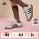 adidas「T頭鞋」VL COURT BOLD厚底增高休閑板鞋德訓鞋女阿迪達斯   淺灰色/黑色   37