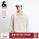 杰克·瓊斯（JACK&JONES） 男裝秋季時尚簡約高級肌理提花拉鏈半高領(lǐng)寬松衛(wèi)衣225333078