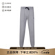 雨果博斯（HUGO BOSS）男士格雷系棉質(zhì)薄款運動(dòng)休閑褲長(cháng)褲衛褲男裝禮物男 50485951 033 灰色徽標膠印 XL