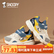 SNOOPY史努比童鞋男童跑步鞋春秋新款兒童運動鞋網(wǎng)面透氣休閑學生潮鞋子 網(wǎng)布米黃（春秋款） 27 碼適合腳長15.7-16.2cm