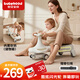 babyhood 皇室扭扭車(chē) 嬰兒童車(chē)1-3歲搖搖車(chē)防側翻音樂(lè )款寶寶禮物 卡其色
