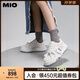 MIO【宋亞軒同款】米奧小白休閑鞋厚底板鞋運動(dòng)情侶溶解女鞋男老爹鞋 白色 （李昀銳同款） 43