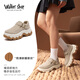 Walker Shop奧卡索休閑鞋女高幫厚底休閑運動(dòng)健步鞋女徒步媽媽鞋女V153197