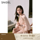 SNIDEL【明星同款】2025春夏新品雪紡荷葉邊襯衫短裙褲套裝SWFO251130 粉米色 S (0)