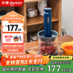 東菱絞肉機(jī)家用小型輔食機(jī)嬰兒打泥機(jī)料理機(jī)佐料機(jī)絞餡絞菜多功能一體機(jī)搗蒜器攪拌機(jī) DL-6082A有線款 1L