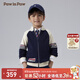 PawinPaw【商場(chǎng)同】小熊童裝25年春秋新男童毛衣開(kāi)衫外套 Navy藏青色/59 120 cm