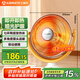 艾美特（AIRMATE）【節能省電】取暖器/小太陽(yáng)/電暖器/鳥(niǎo)籠電暖氣/電暖扇 即開(kāi)即熱家用定時(shí)遠紅外烤火爐 HF12081T-W