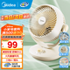 美的（Midea）【空調伴侶】【桌面風(fēng)扇】電風(fēng)扇家用風(fēng)扇空氣循環(huán)扇桌面小風(fēng)扇手持迷你電扇便攜小型宿舍輕音節能 【3檔循環(huán)扇】GAF18AD