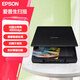 愛(ài)普生（EPSON）Perfection V19II 高清彩色照片文檔圖片掃描儀  A4平板掃描儀 家用辦公 USB供電 4800dpi分辨率