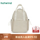 熱風(fēng)（Hotwind）背包2025年春季新款女士尼龍雙肩包運(yùn)動(dòng)戶外大容量健身手提包 03米色 中