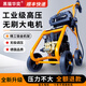 黑貓華奕德國(guó)洗車高壓水泵洗車機(jī)家用洗車水槍220V大功率清洗機(jī)沖洗院子 4500W 四輪款/10米高壓管/帶卷管