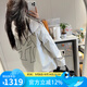 美職棒（MLB）生日禮物官方 男女裝沖鋒上衣25新款背標(biāo)潮流休閑連帽夾克外套 紐約洋基隊(duì)/麻奶油色 XL 180/100A