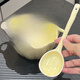 恩壽溯奶黃雙耳南瓜碗勺陶瓷南瓜碗ins風(fēng)餐具飯碗早餐碗高顏值面碗甜品 陶瓷長(zhǎng)柄勺