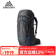 GREGORY格里高利FOCAL 展翼系列戶外運(yùn)動輕量化徒步登山包背包 48L-光澤黑 M