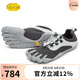 Vibram新款五指鞋春夏輕便透氣赤足跑步運(yùn)動(dòng)五趾鞋VRUN Retro 黑灰色(男款) 44