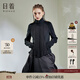 日著原創(chuàng)女裝2024年冬季新款修身短款休閑黑色高領(lǐng)輕薄羽絨服女 趣俠黑 XL