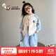 奧特曼童裝哪吒衣服兒童秋裝女童春秋套裝中小童敖丙棒球服外套兩件套潮 藍色 90 建議80-90cm1歲半-2歲