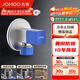 九牧（JOMOO）角閥全銅冷熱通用三角閥黃銅加厚燃氣熱水器八字閥廚衛(wèi)配件止水閥 【鍍鎳】單冷含止回閥角閥74098