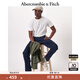 ABERCROMBIE & FITCH男裝春秋美式復(fù)古潮流寬松經(jīng)典直筒奇諾褲卡其褲KI130-2617 海軍藍 32 /30 (175/82A)
