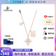施華洛世奇（SWAROVSKI）浪漫星星項鏈鎖骨鏈女星星耳環(huán)送老婆生日禮物七夕情人節送女友 玫瑰金 浪漫星星項鏈(5494352)