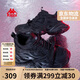 卡帕（Kappa）官方運動(dòng)老爹鞋子女學(xué)生厚底增高網(wǎng)面透氣小白鞋女 黑色 38