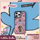 CASETIFY Tipseven系列 海豚出租 適用于iPhone 16/15/14 Pro/Max鏡面磁吸手機(jī)殼 鏡面黑框Magsafe iPhone 16 Pro Max