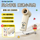 ROCK蠟筆小新手持風(fēng)扇數顯渦輪強勁大風(fēng)力制冷便攜式靜音隨身迷你usb電風(fēng)扇超長(cháng)續音可愛(ài)降溫神器米白