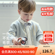 戴維貝拉（DAVE＆BELLA）小童開(kāi)衫純棉男童針織毛衣外套兒童上衣2025秋裝新款童裝寶寶衣服 花灰色【現貨】 100 cm（建議身高90-100cm）
