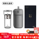 哲品派杯便攜式泡茶杯茶水分離杯旅行快客杯辦公室飄逸杯高檔七夕送禮 月光銀（送便攜包+3泡茶）