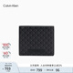 Calvin KleinJeans25秋季新款男商務便攜ck老花字母滿印卡包錢包禮物4D1085G UB1-太空黑 均碼