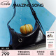 Amazing Song乙頌女包[七夕禮物]陳都靈同款甜甜圈HOBO小號單肩斜挎包